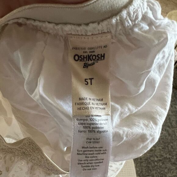 Oshkosh Girls Skirt 5T NWOT - Picture 4 of 4